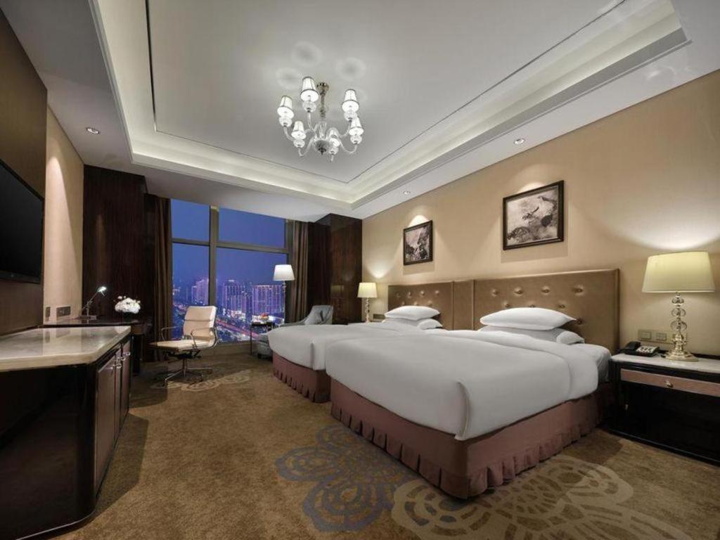 ดองวู นิว เซ็นจูรี แกรนด์ โฮเต็ล หูชู Hotel หูโจว ภายนอก รูปภาพ